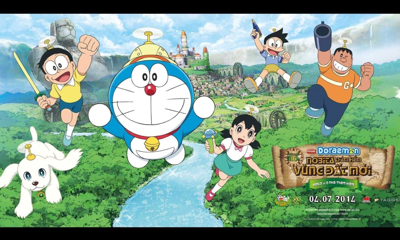 Poster of Doraemon Nobita Thám Hiểm Vùng Đất Mới – Peko và 5 Nhà Thám Hiểm